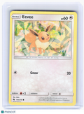 2018 Pokemon—Eevee (Let's Play, Eevee!) #155 Deck Exclusives—C Cracked Ice Holo