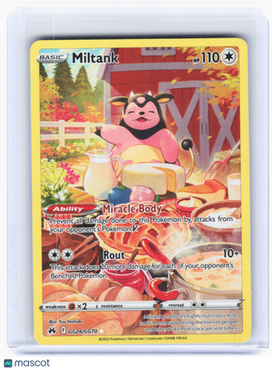 2023 Pokemon—Miltank #GG24 Crown Zenith: Galarian Gallery—Ultra Rare Holo