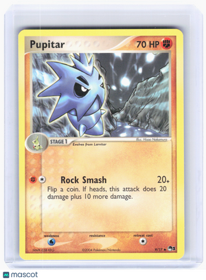 2004 Pokemon—Pupitar #9 POP Series 1—Uncommon