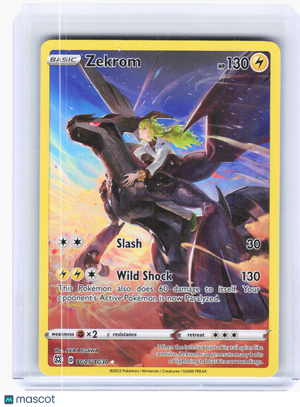 2022 Pokemon—Zekrom #TG05 Brilliant Stars Trainer Gallery—Ultra Rare Holo