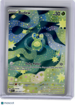 2026 Pokemon—Budew #221 Ascended Heroes—Illustration Rare Holo