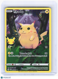 2021 Pokemon—Pikachu #5 Celebrations—Holo Rare