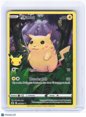 2021 Pokemon—Pikachu #5 Celebrations—Holo Rare