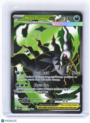 2026 Pokemon—Mega Darkrai ex #101 Pitch Black—Ultra Rare Holo