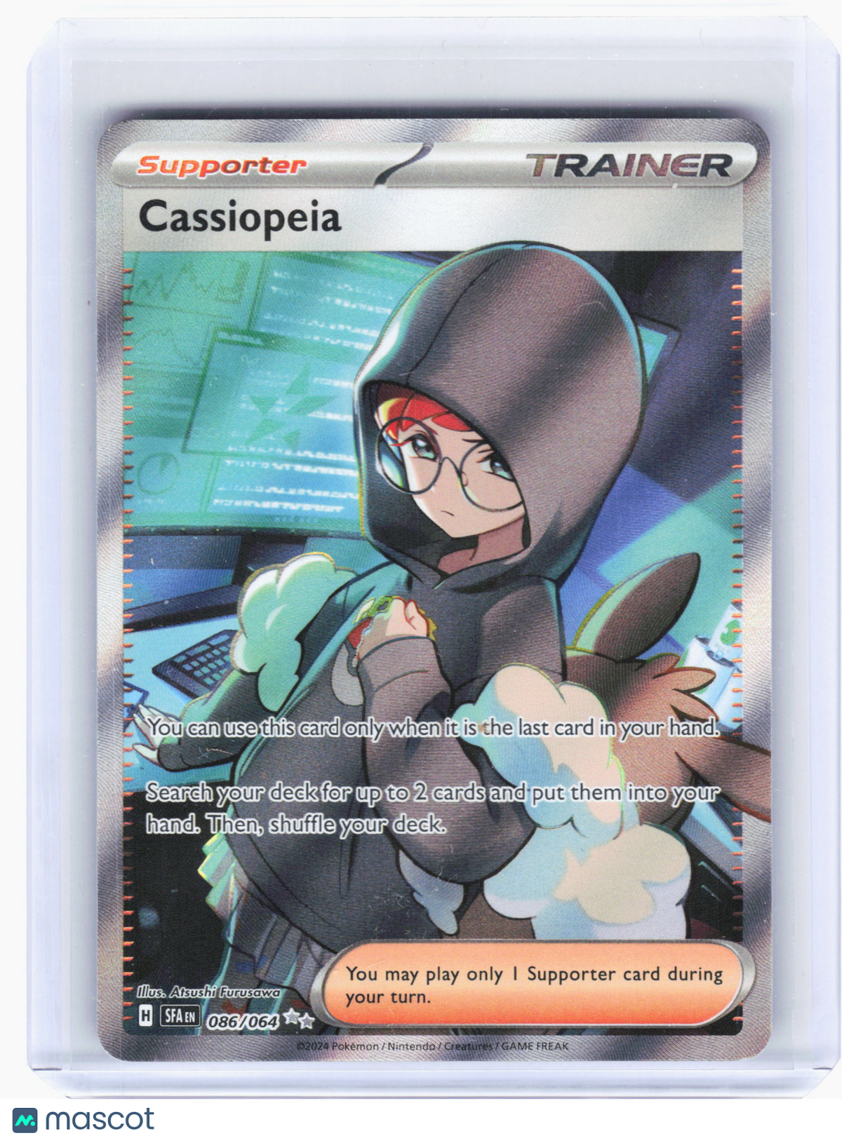 2024 Pokemon—Cassiopeia #86 Shrouded Fable—Ultra Rare Holo