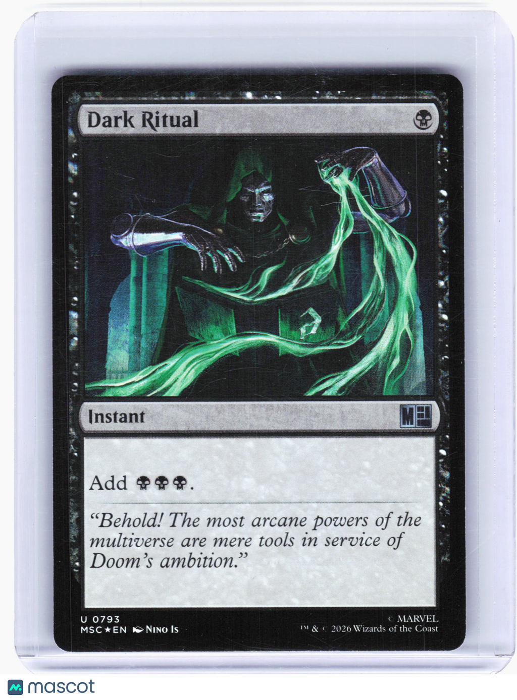 2026 Magic: The Gathering—Dark Ritual #793 Marvel Super Heroes Commander—U Foil