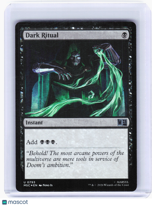 2026 Magic: The Gathering—Dark Ritual #793 Marvel Super Heroes Commander—U Foil