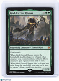 2019 Magic: The Gathering—God-Eternal Rhonas #163 War of the Spark—M Nonfoil