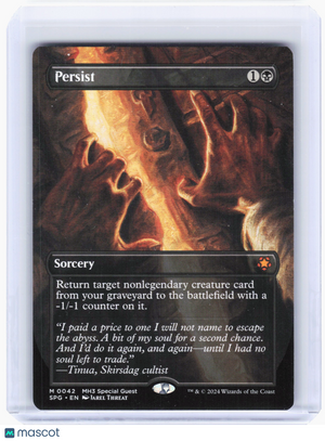 2023 Magic: The Gathering—Persist #42 Special Guests—Mythic Nonfoil (Borderless)