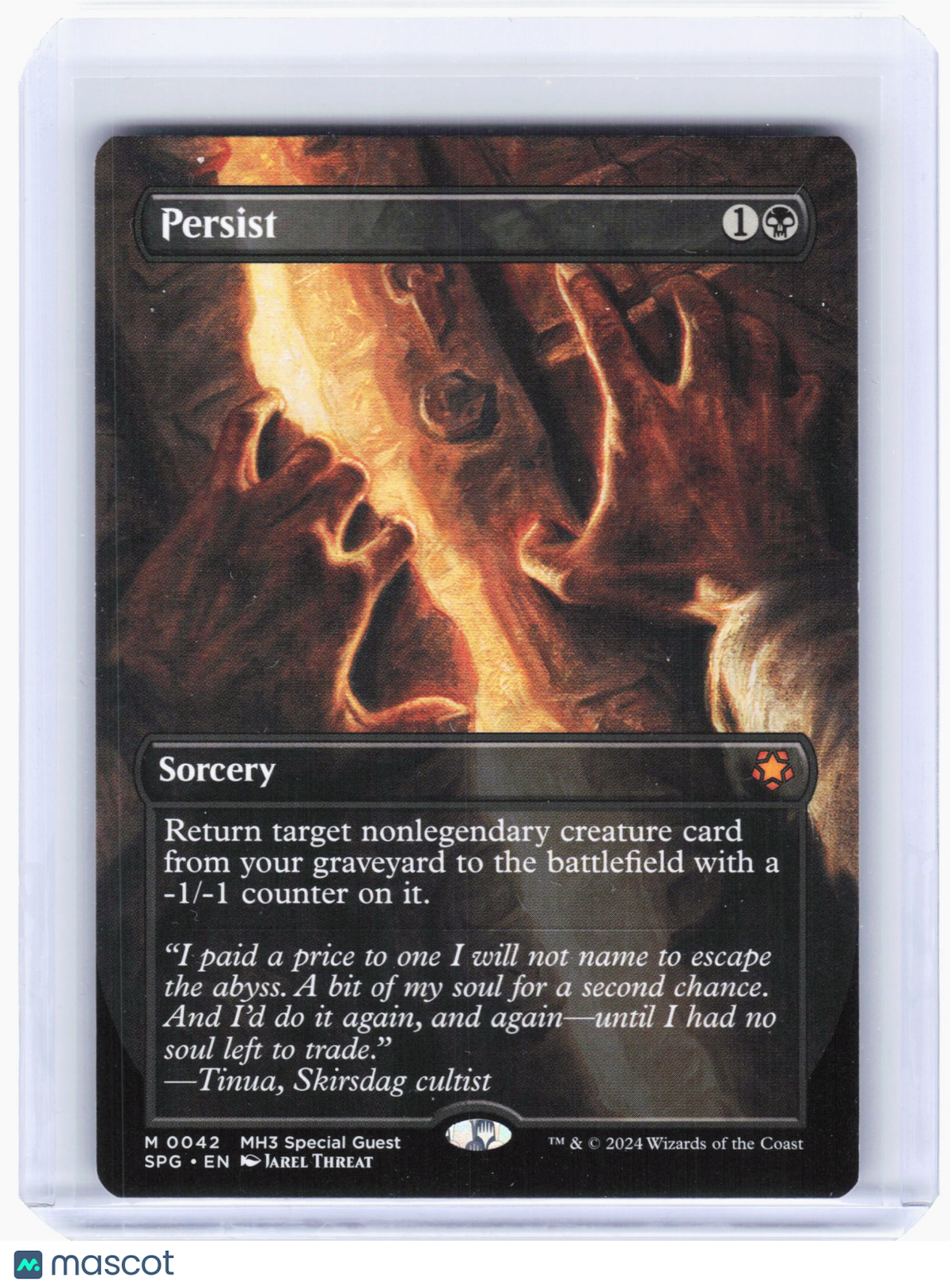 2023 Magic: The Gathering—Persist #42 Special Guests—Mythic Nonfoil (Borderless)