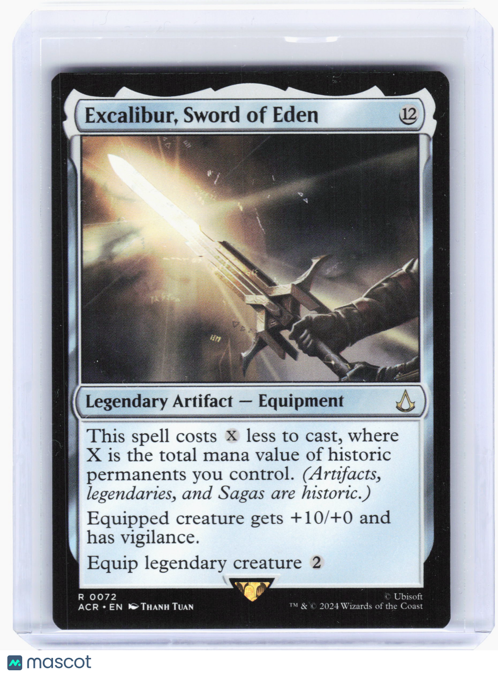 2024 Magic: TG—Excalibur, Sword of Eden #72 Assassin's Creed—Rare Nonfoil