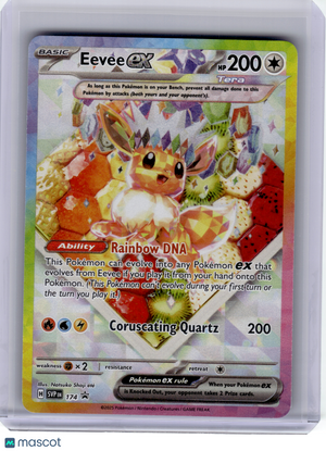 2025 Pokemon—Eevee EX #174 Scarlet & Violet—Black Star Promo Holo