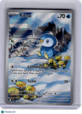 2025 Pokemon—Piplup #98 Phantasmal Flames—Illustration Rare Holo