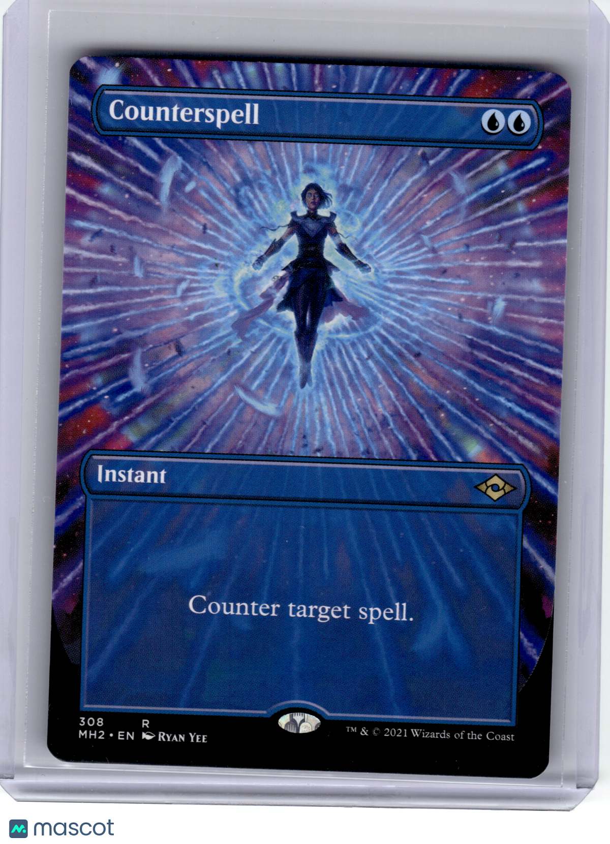 2021 Magic: TG—Counterspell #308 Modern Horizons 2—Rare Non-Foil Borderless