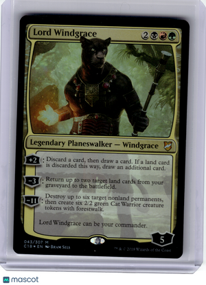 Magic: The Gathering—Lord Windgrace #43 Commander 2018—Mythic [Lightly Played]