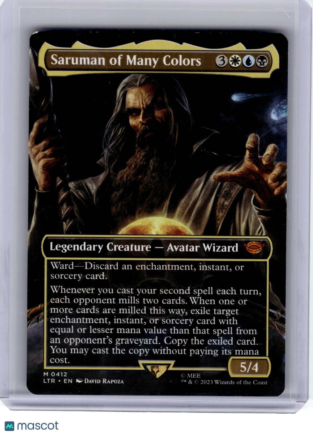 2023 Magic: TG—Saruman of Many Colors #412 Lord of the Rings—Non-Foil [MP]
