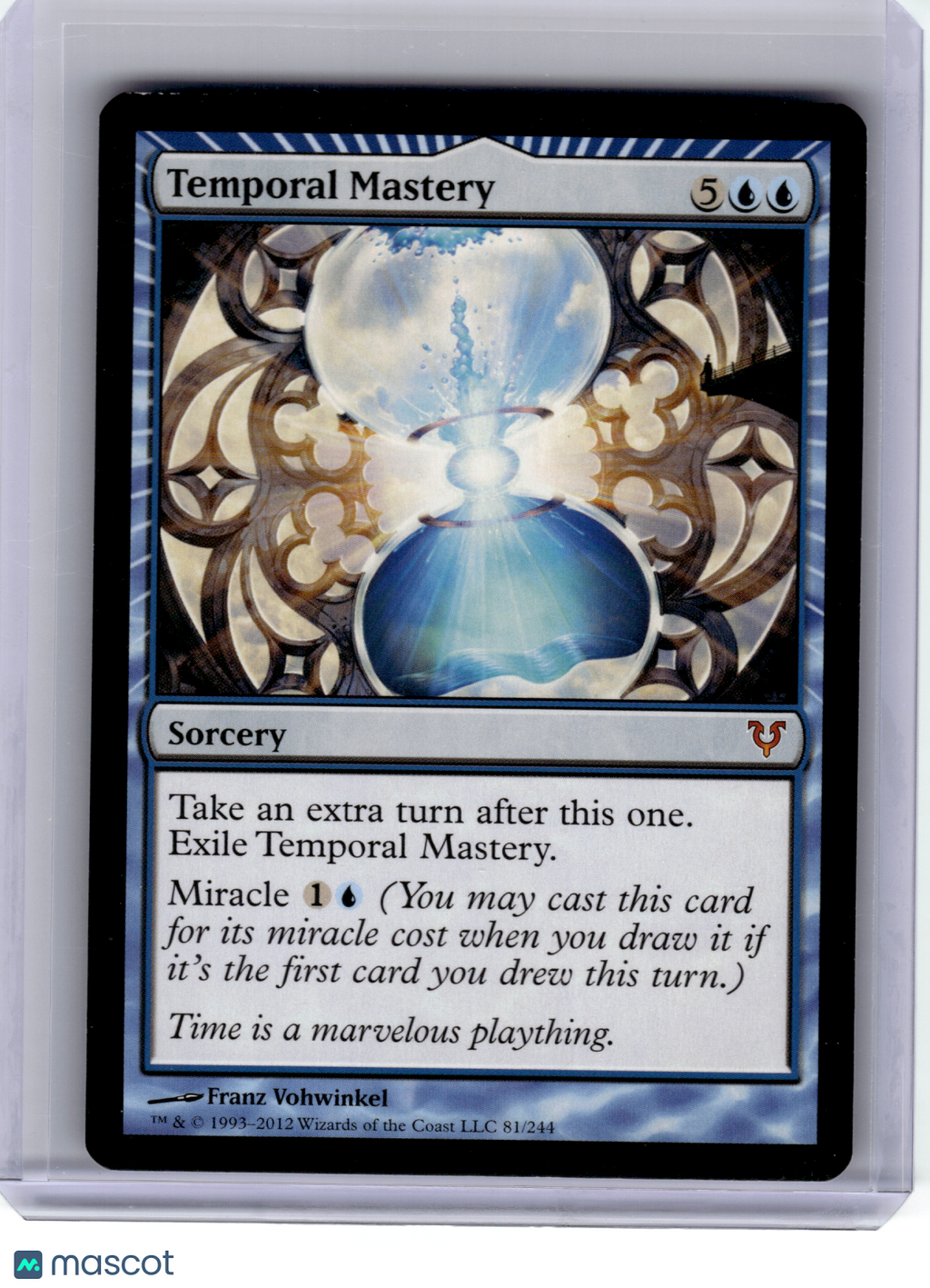 2012 Magic: The Gathering—Temporal Mastery #81 Avacyn Restored—Mythic Non-Foil