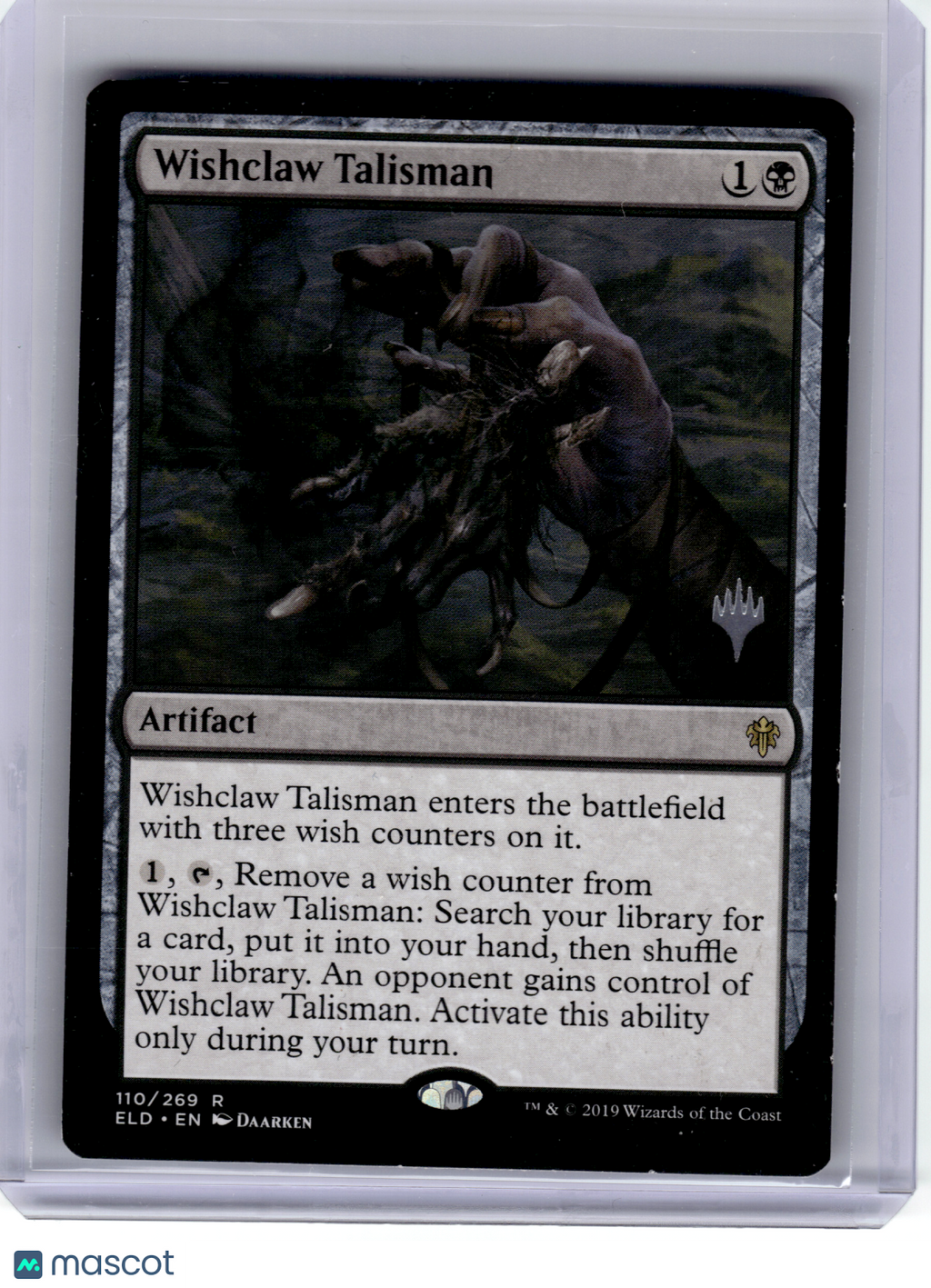 2019 MtG—Wishclaw Talisman #110 Promo Pack: Throne of Eldraine—Non-Foil [HP]