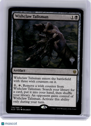 2019 MtG—Wishclaw Talisman #110 Promo Pack: Throne of Eldraine—Non-Foil [HP]