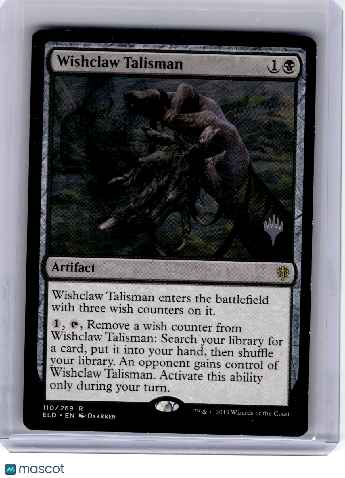 2019 MtG—Wishclaw Talisman #110 Promo Pack: Throne of Eldraine—Non-Foil [HP]