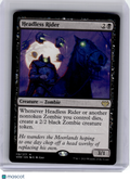 2021 Magic: TG—Headless Rider #118 Innistrad: Crimson Vow—Rare Non-Foil