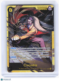 2026 One Piece Card Game—Crocodile #OP14-120 The Azure Sea's Seven—SEC Foil