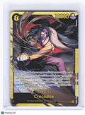 2026 One Piece Card Game—Crocodile #OP14-120 The Azure Sea's Seven—SEC Foil