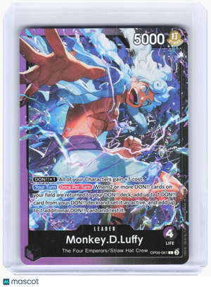 2026 OP Card Game—Monkey.D.Luffy #OP09-061 Starter Deck 26 PURPLE/BLACK—L Foil