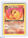 2000 Pokemon—Dark Flareon #35 Team Rocket—Uncommon Nonfoil (1st Edition) [LP]