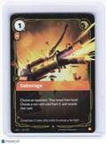 2025 Riftbound: League of Legends TCG—Sabotage #156 Origins—Rare Foil