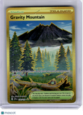 2024 Pokemon—Gravity Mountain #250 Surging Sparks—Hyper Rare Gold