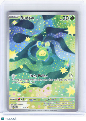 2026 Pokemon—Budew #221 Ascended Heroes—Illustration Rare Holo