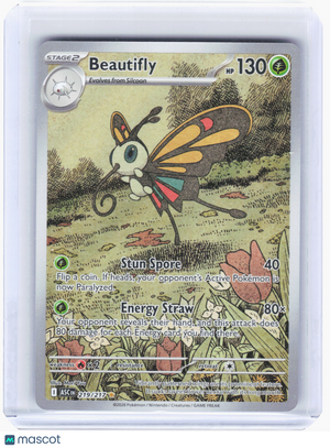 2026 Pokemon—Beautifly #219 Ascended Heroes—Illustration Rare Holo