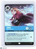 2025 Disney Lorcana—Anna - Braving the Storm #218 Fabled—Epic Foil