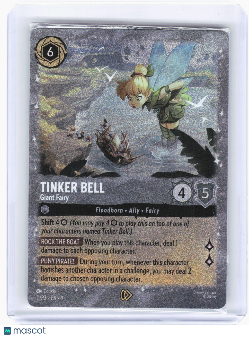 2026 Disney Lorcana TCG—Tinker Bell - Giant Fairy #11—Promo Foil