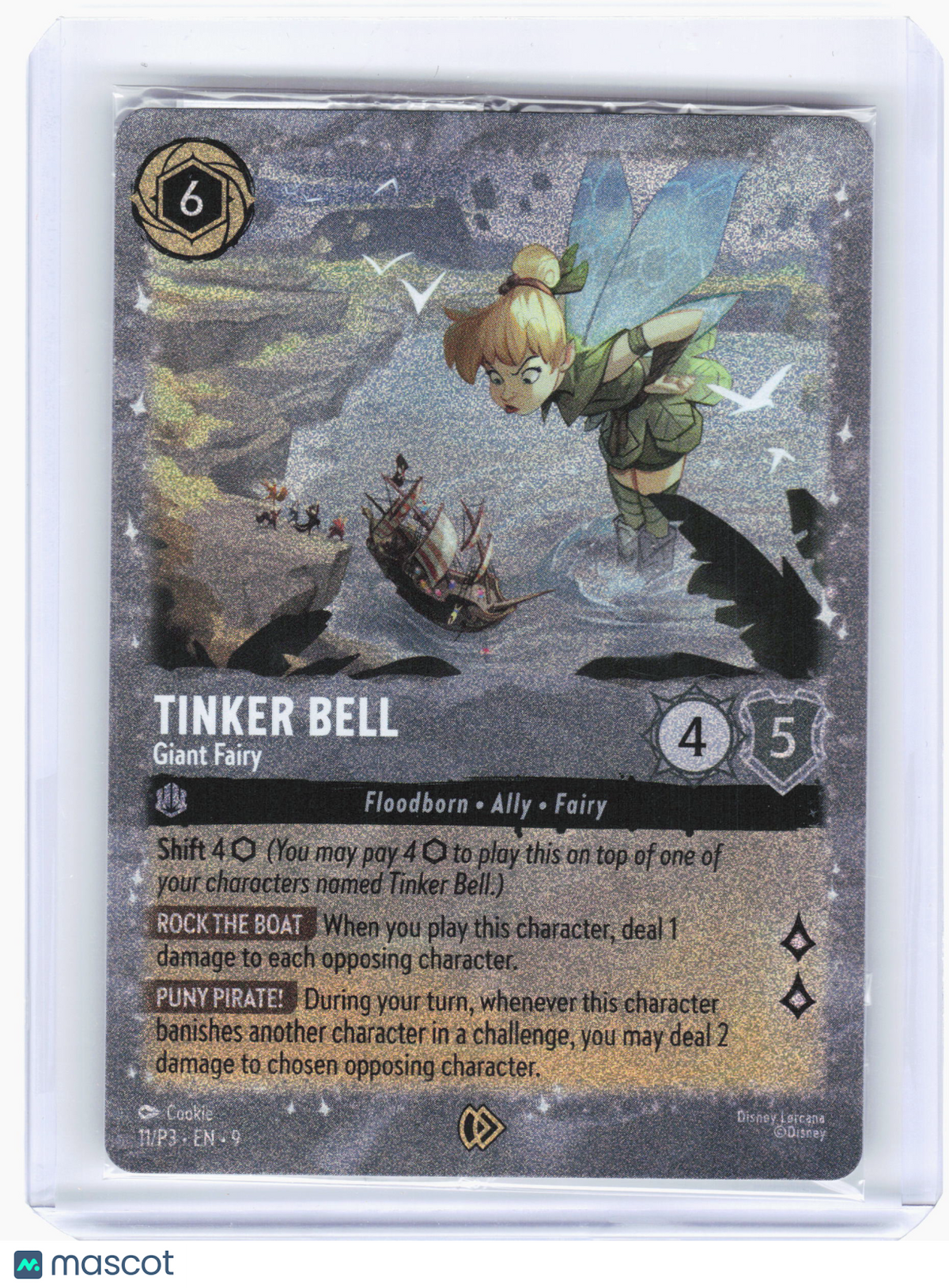 2026 Disney Lorcana TCG—Tinker Bell - Giant Fairy #11—Promo Foil