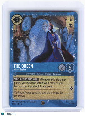 2025 Disney Lorcana TCG—The Queen - Mirror Seeker #12—Promo Foil