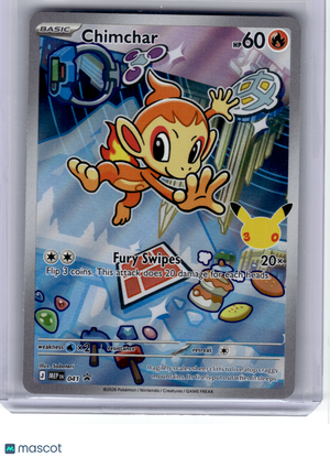 2026 Pokemon—Chimchar #041 Mega Evolution Promo—Black Star Promo Holo