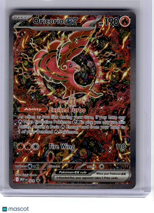 2025 Pokemon—Oricorio ex #024 Mega Evolution Promos—Black Star Promo Holo