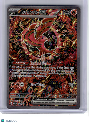 2025 Pokemon—Oricorio ex #024 Mega Evolution Promos—Black Star Promo Holo