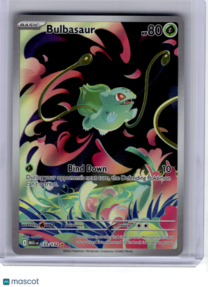 2025 Pokemon—Bulbasaur #133 Mega Evolution—Illustration Rare Holo