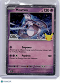 2026 Pokemon—Mewtwo(What's Your Favorite Stamp) #63 MCAP—Rare Holo (Sealed)