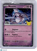 2026 Pokemon—Mewtwo (What's Your Favorite Stamp) #63 MCAP—Rare Holo (Sealed)