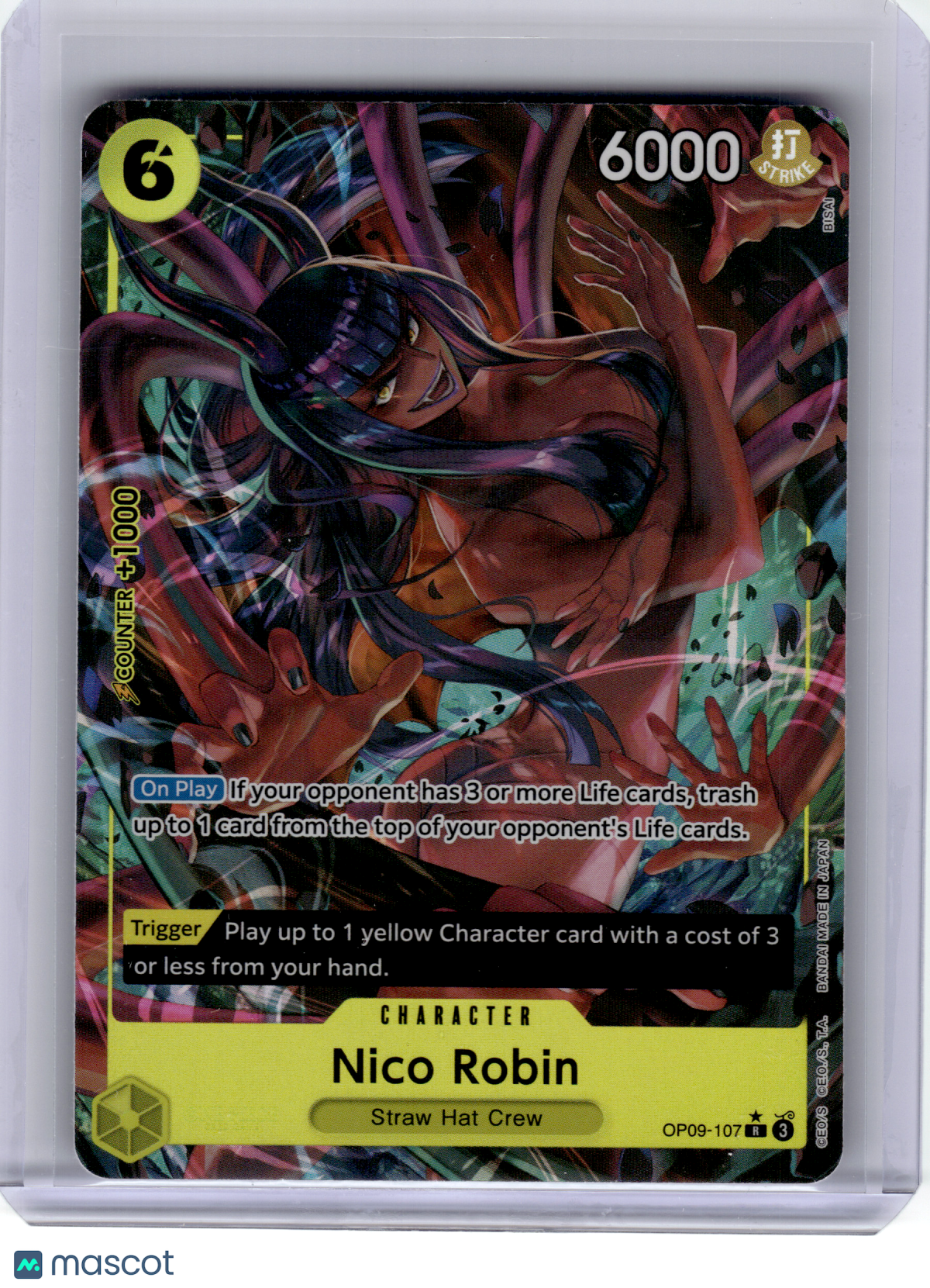 2024 OP Card Game—Nico Robin #OP09-107 Emperors in the New World—R (Alt Art)