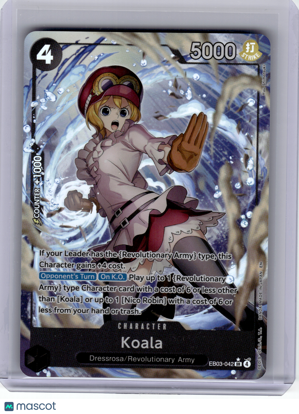 2026 OP Card Game—Koala #EB03-042 One Piece Heroines Edition—SR Foil (Alt Art)