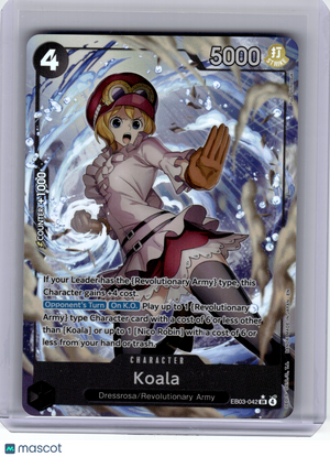 2026 OP Card Game—Koala #EB03-042 One Piece Heroines Edition—SR Foil (Alt Art)