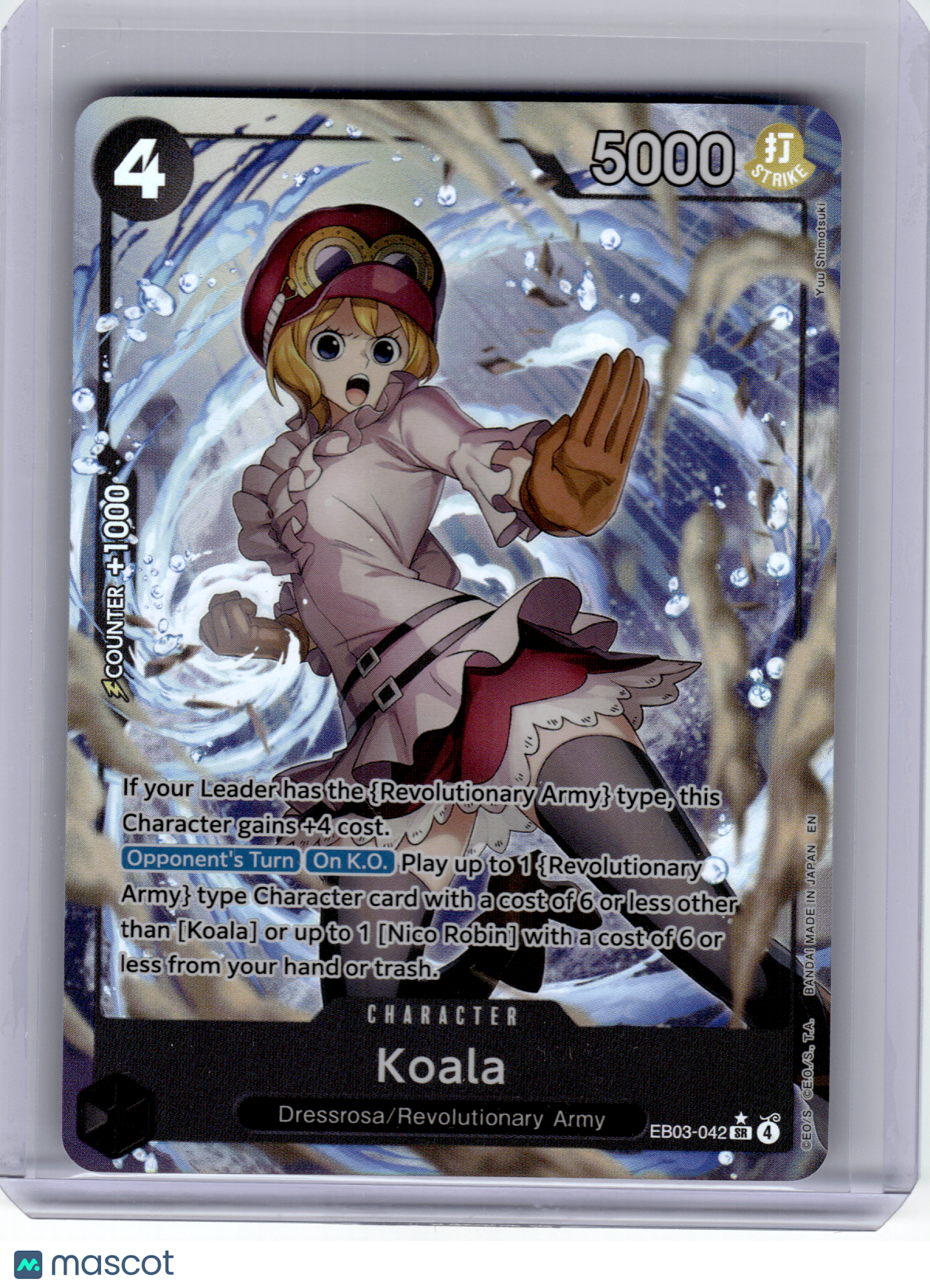 2026 OP Card Game—Koala #EB03-042 One Piece Heroines Edition—SR Foil (Alt Art)