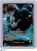 2025 OP Card Game—Trafalgar Law #OP10-022 Royal Blood—Leader Foil (Alt Art)