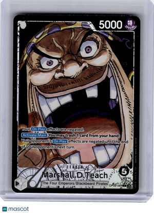 2024 OP Card Game—Marshall.D.Teach #081 Emperors in the New World—L (Alt Art)