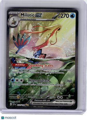 2024 Pokemon—Milotic ex #237 Surging Sparks—Special Illustration Rare Holo
